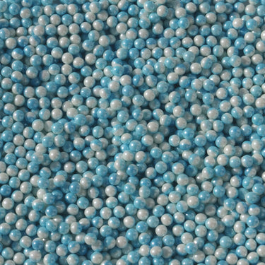 Sprinkles E Pérolas - Pérolas Multicolor Azul & Branca - 65g